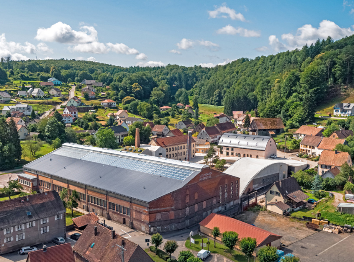 Site verrier de Meisenthal, France